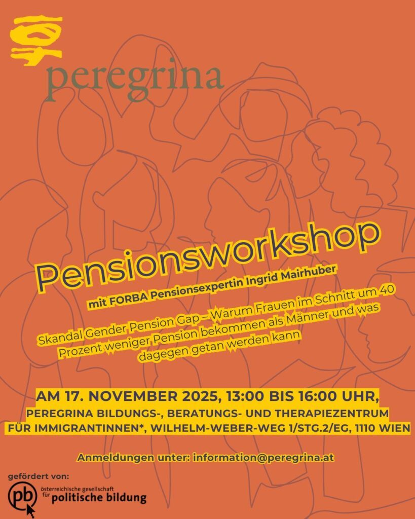 Pensionsworkshop Peregrina